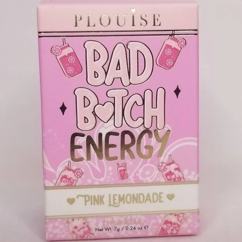 P.Louise - Bad B❤︎tch Energy Keychain Lip Balm - Pink Lemonade